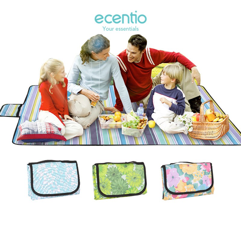 

Ecentio Tikar Lipat Motif / Tikar Piknik Lantai / Tiker Lipat Piknik / Matras Piknik Foldable