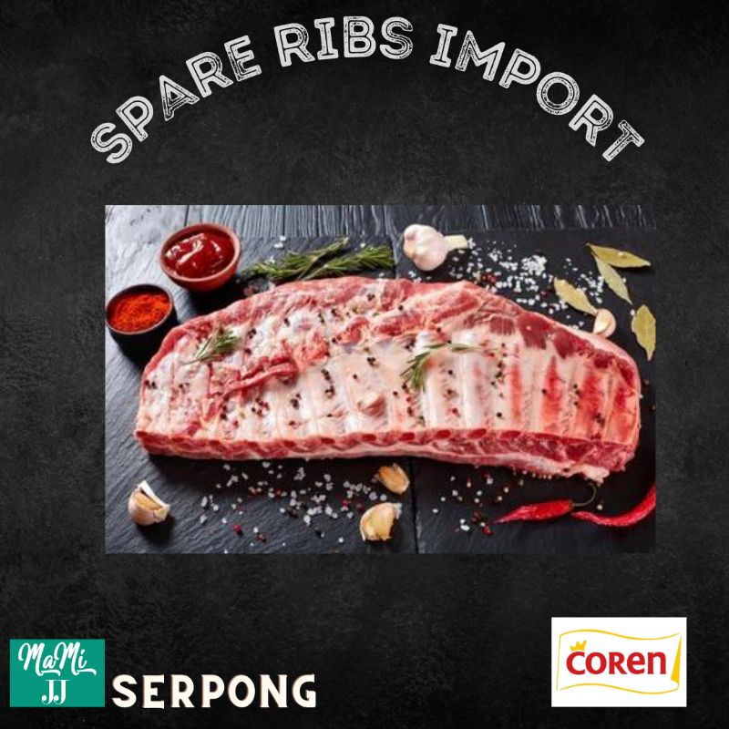 

Pork Spare Ribs Import Spain/Spare Ribs Babi Import Spain/Full Slab