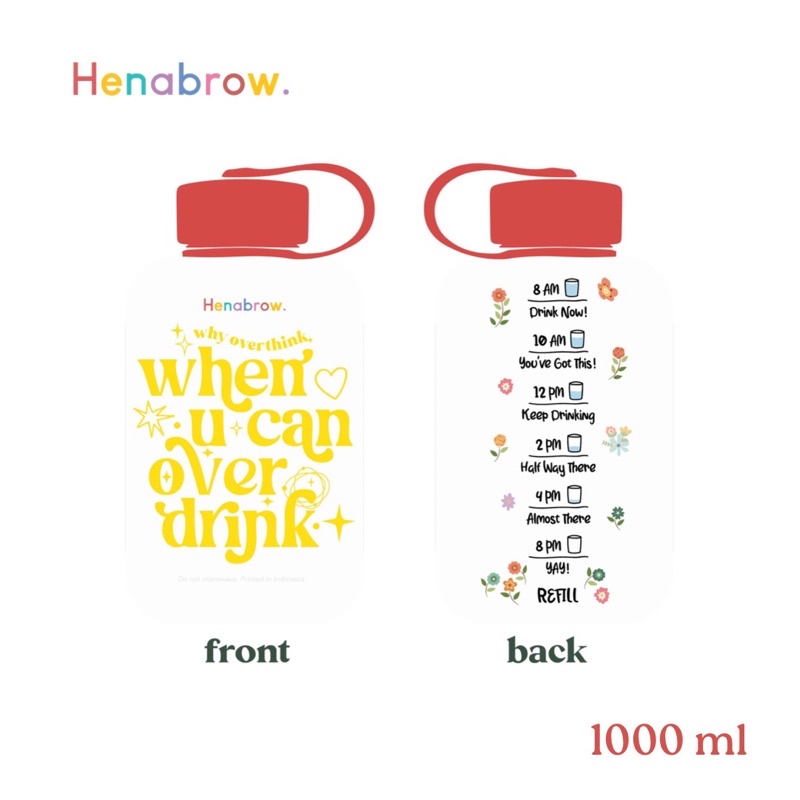 

Henabrow Motivate Drink Bottle