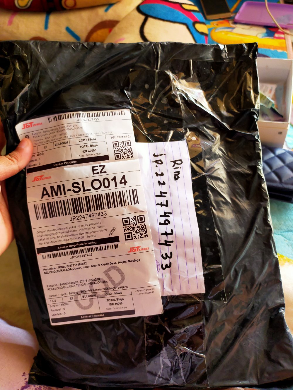 Batik Pria Kemeja Batik Lengan Panjang