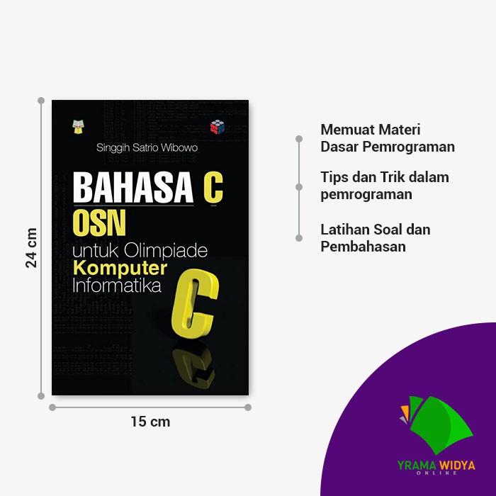 Yrama Widya Buku Osn Komputer Informatika Bahasa C Shopee Indonesia