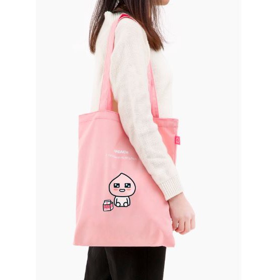 KAKAO TALK FRIENDS APEACH ECO BAG TOTEBAG