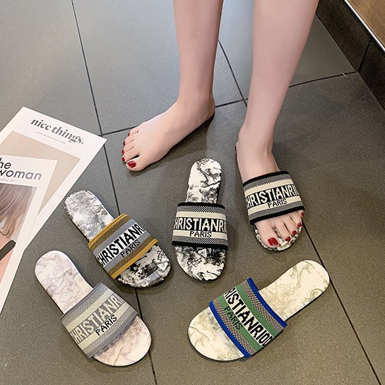 [✅BISA COD] 9970 SUMMER KNITTED SANDAL (REAL PICTURE)