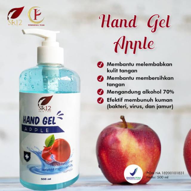 Hand Sanitizer Gel Antiseptic Hygiene Efektif Membunuh Kuman Pembersih Tangan dan Pelembut Telapak Tangan