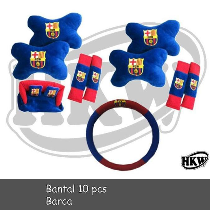 Bantal 10 Pcs Barca Mobil Timor Aksesoris
