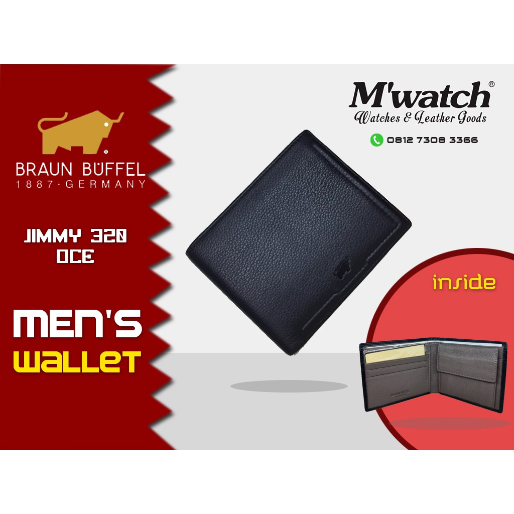 DOMPET PRIA BRAUN BUFFEL ORIGINAL JIMMY-320-OCE