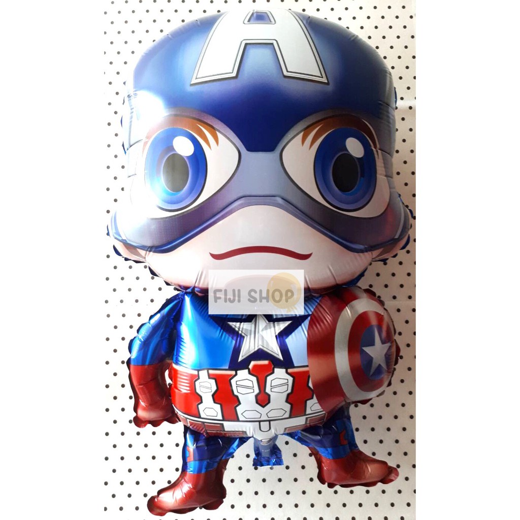 Balon Foil Karakter Superheroes Captain America Falcon Antman
