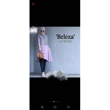 Beleza tunik atasan wanita fashion muslim