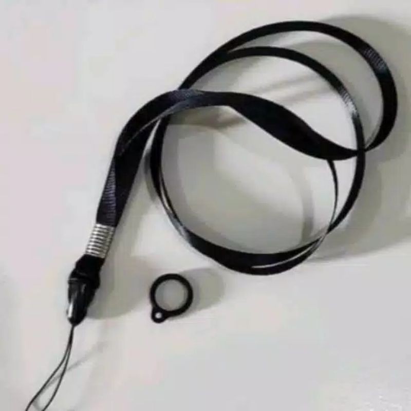 LANYARD TALI GANTUNGAN BONUS KARET RING O