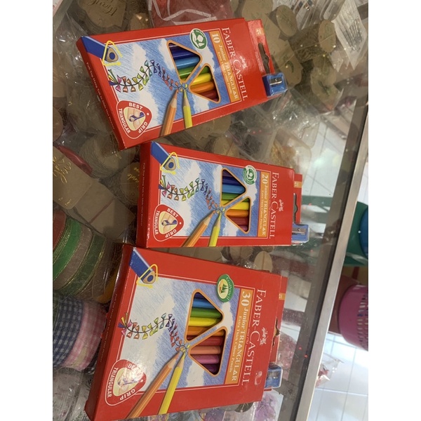 

Pensil Warna segitiga / triangular junior Faber-Castell