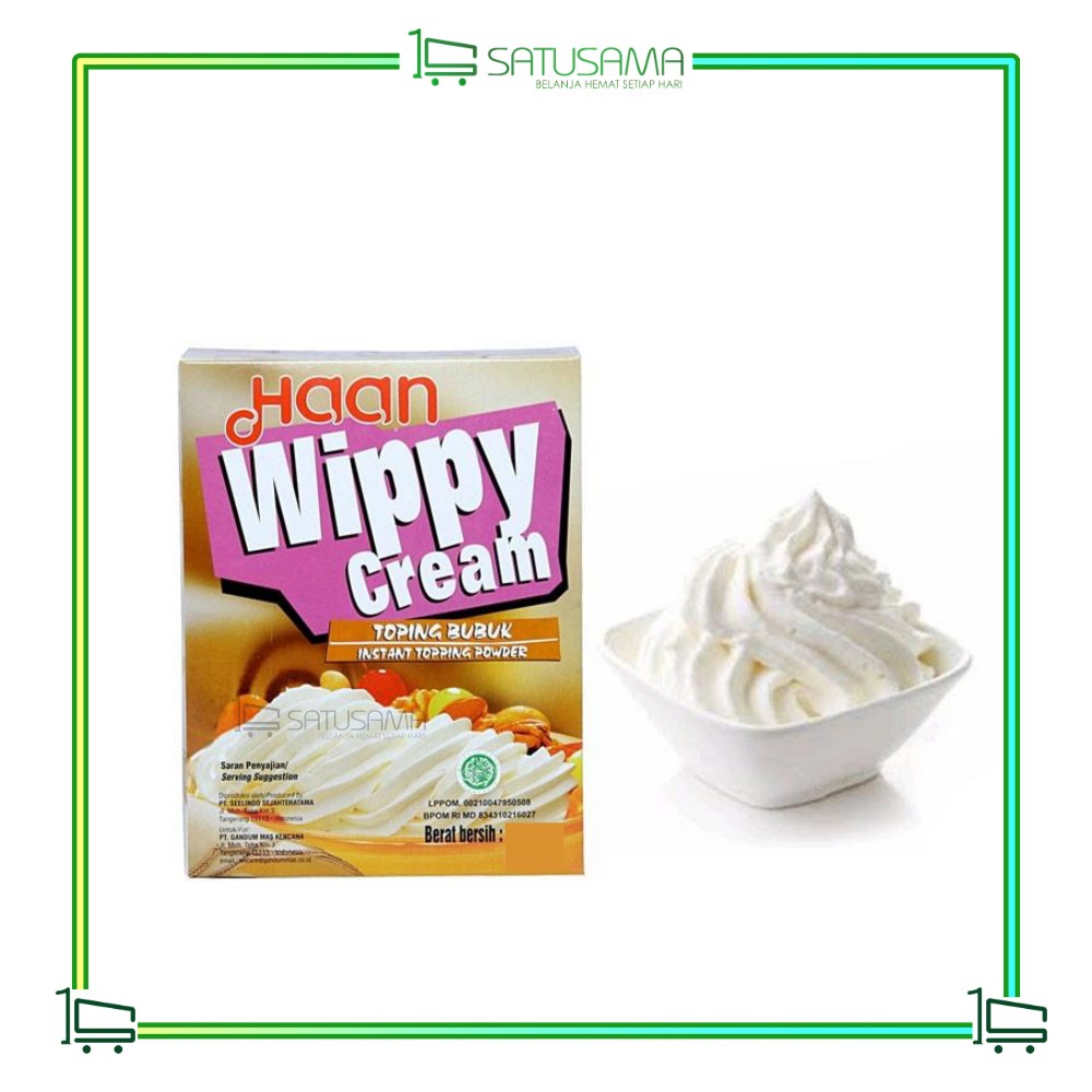 

Haan Wippy Cream 200gr / satusama