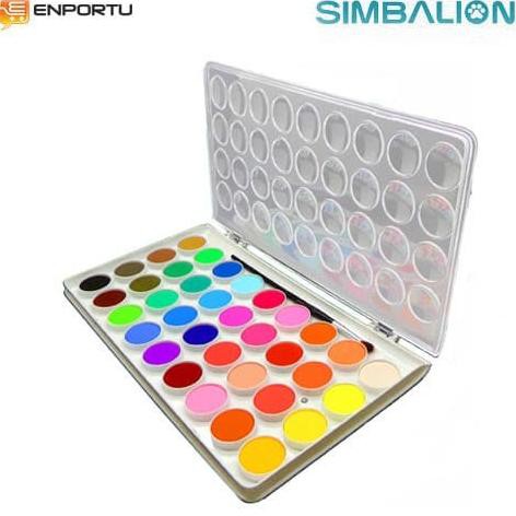 

Simbalion Water Color Cake 36 Colors - Wcc 36