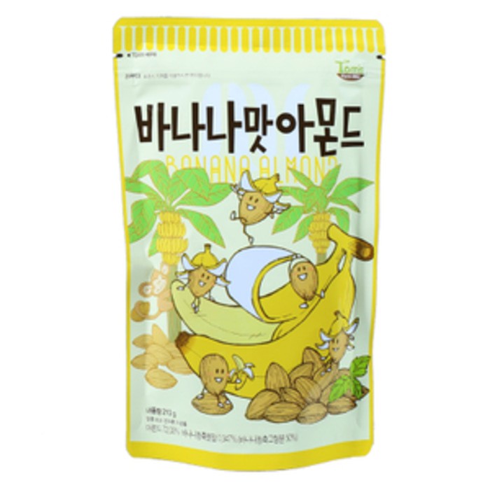 

Banana Almond 210gram ~ Produsen Honey Butter Almond Tom's Korea