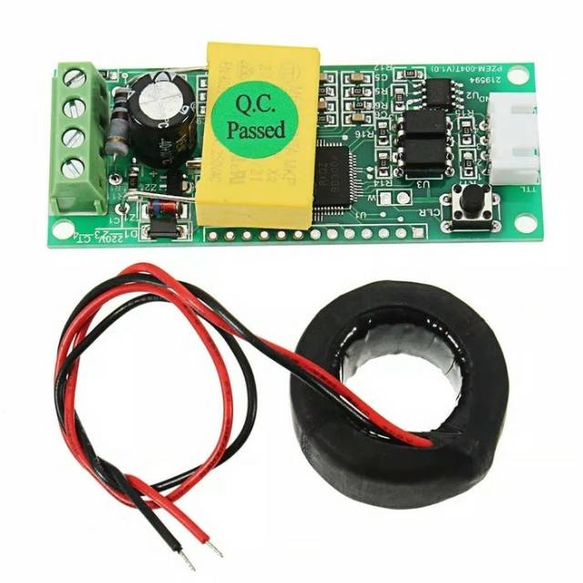 PZEM-004T PZEM - 004 T SENSOR ARUS CURRENT SENSOR AC TTL SERIAL