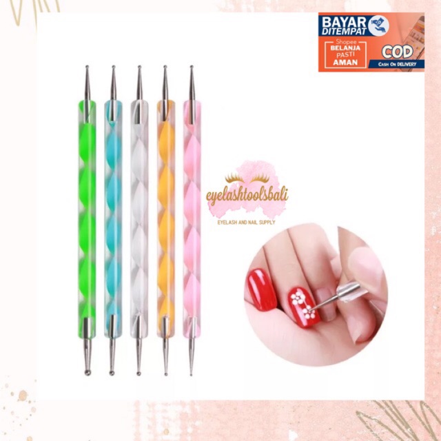 DOTTING PEN ECER 1pcs NAIL TOOLS NAILART DOTTING TOOLS