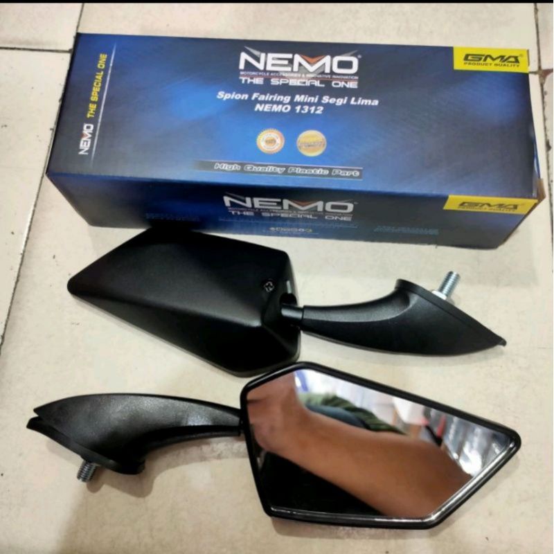 Spion Tempel Fairing Karbon Carbon Merk Nemo Nmax Ninja Pcx/Spion Variasi Murah