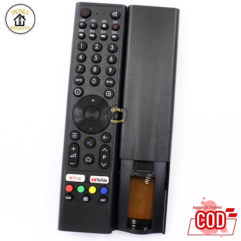 Remot Remote TV Changhong Android Smart TV LED LCD 4K Infrared Non Voice SERIES