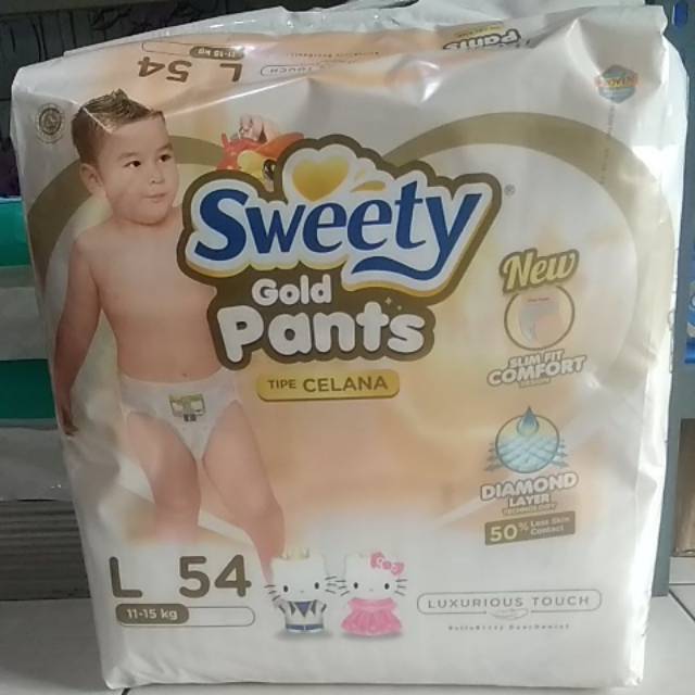 Sweety gold pants
