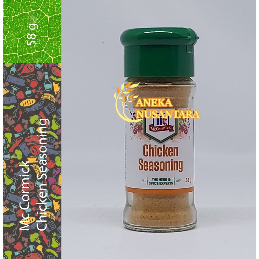 

Mccormick Mc Cormick Chicken Seasoning Ground bumbu 58 g