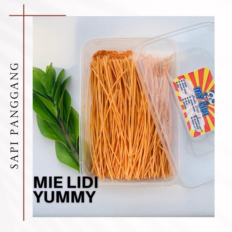 

Mie Lidi Yummy Kemasan Box 500 ML Rasa Sapi Panggang 01