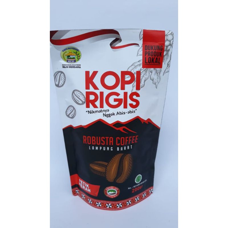 

Kopi Robusta Lampung , Rigis Jaya