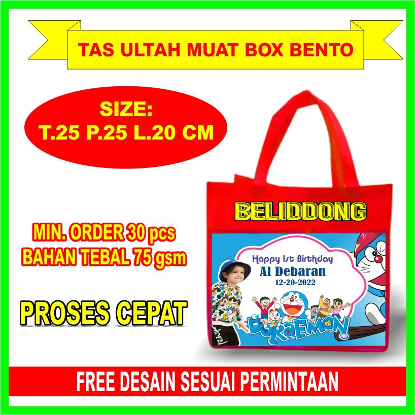 

Goodie bag Perlengkapan Pesta Ulang tahun Ultah Anak