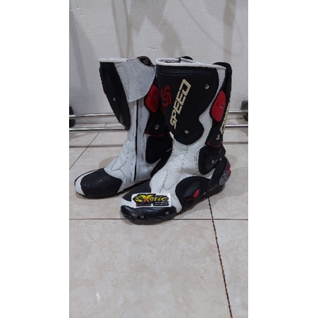 sepatu boot boots balap balapan turing touring road race speed not alpinestar alpinestars sidi daine