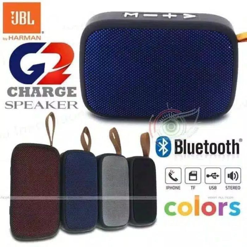 SPEAKER Bluetooth portable charger G2 162 Model Mini  BT wireless Support Radio FM-G2
