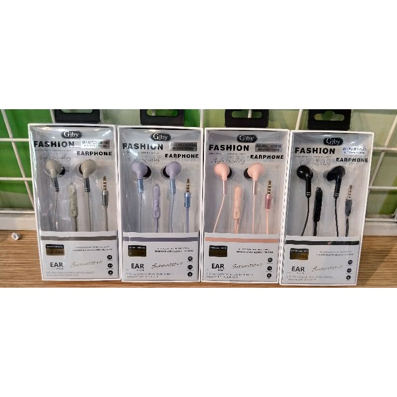 EARPHONE HANDFREE GJBY GJ-386 BASS