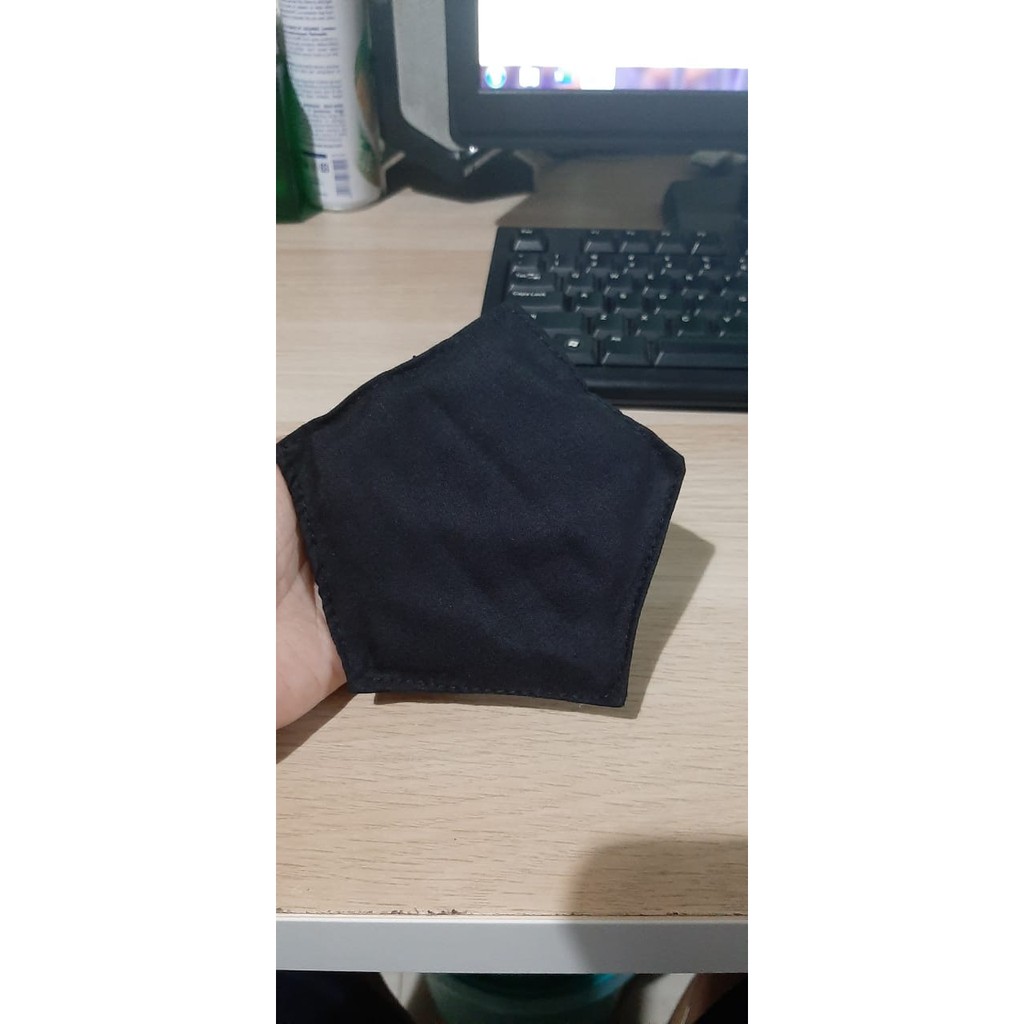 Topi toga untuk boneka wisuda kecil ukuran sisi 8cm