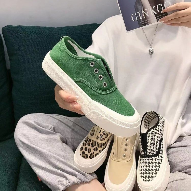 TBIG [COD] Sepatu Casual Import Shoes Hopseon Wanita Sepatu Korea Style Sekolah Kuliah Kerja