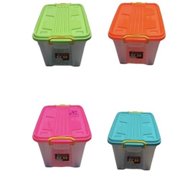 BOX CONTAINER KOTAK PENYIMPANAN SERBAGUNA 35 LITER EZY BOX EZ-35