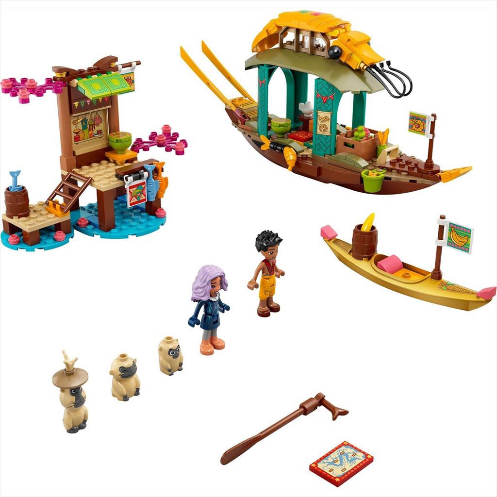 LEGO Disney 43185 Raya Noun Boat