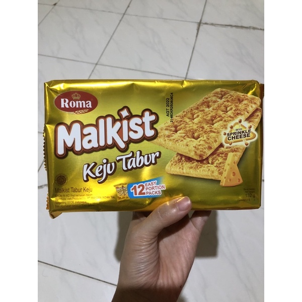 

Malkist keju tabur/panggang isi 10pack