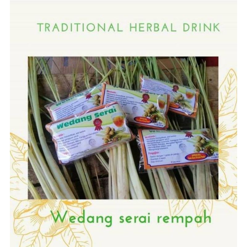

WEDANG SERAI ISI 10 PCS