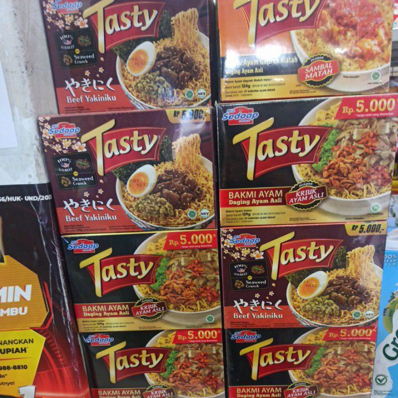 

Mie Instant Sedaap Tasty 129gr