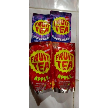

Fruit Tea Apple / Fruit Tea Blackcurrant 200ml pouch