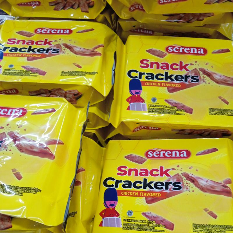 Serena Snack Crackers Ayam 100gr