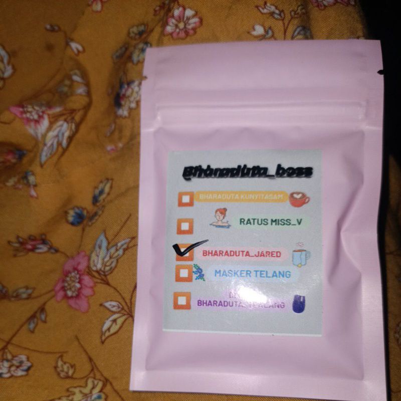 bharaduta Jared jahe merah