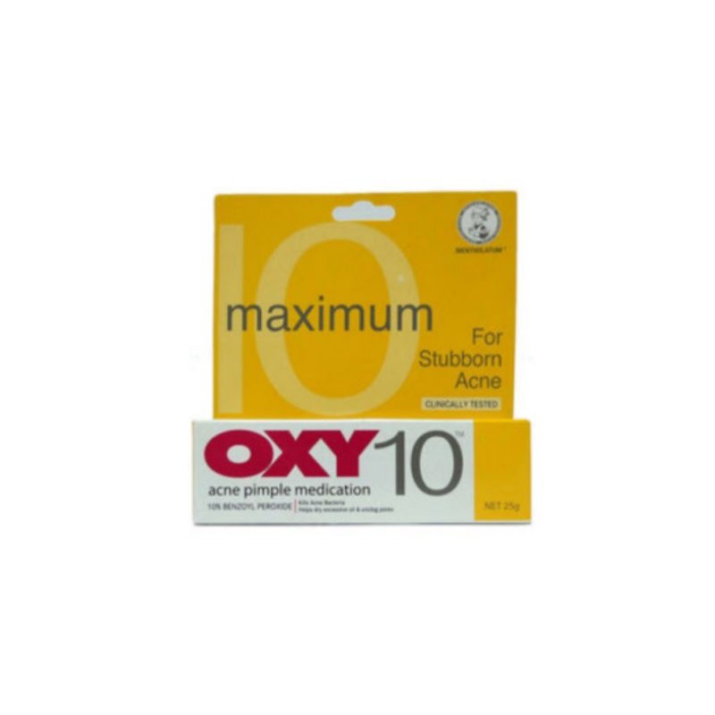 Jual OXY 10 Acne Pimple Medication 10gr Shopee Indonesia