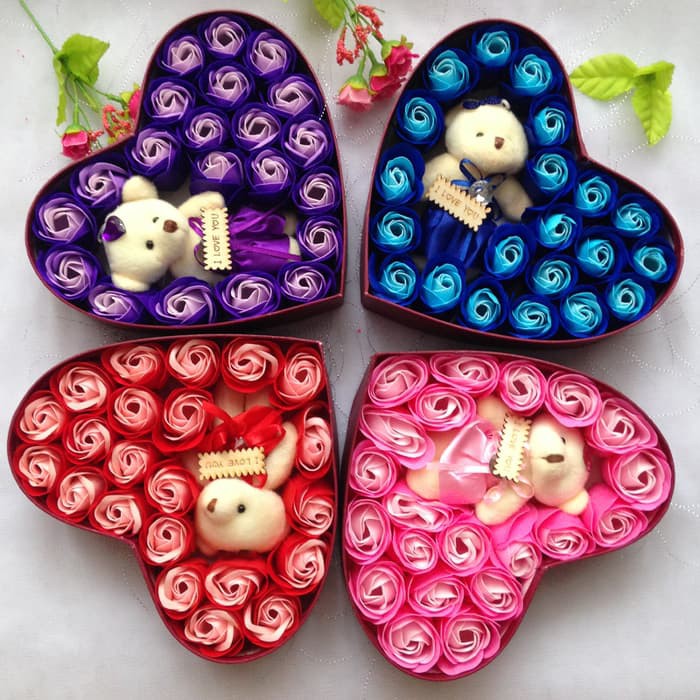 

Flash Sale - Promo 2In1 Bunga Valentine - Coklat Valentine Murah Import Cp Bk08 - Merah