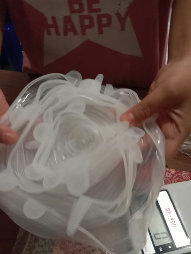 Penutup Makanan Silikon Serbaguna Food Cover 6in1