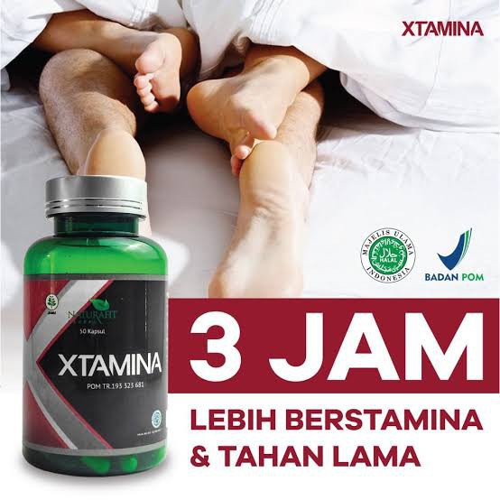 XTAMINA Obat Herbal Penambah Stamina Kesuburan Pria Dewasa Kuat Tahan Lama Suplemen Promil Sex Vital