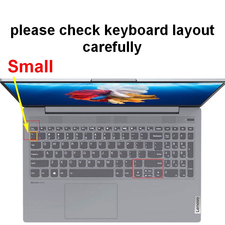 Cover Pelindung Keyboard Laptop Lenovo Ideapad 5 Slim 5 15 &quot;15.6&quot; 15iil05 15are05 15iil 15are05 Air15 2021