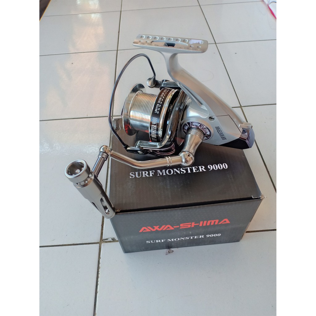 Reel Laut Awashima Surf Monster 9000 10 Ball Bearing Murah