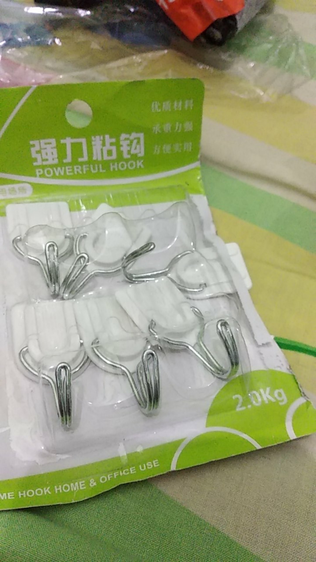 Gantungan Hook Serbaguna 1 Pcs / Powerful Hook Cantolan Pengait Centelan Tempel Kos Rumah Kamar