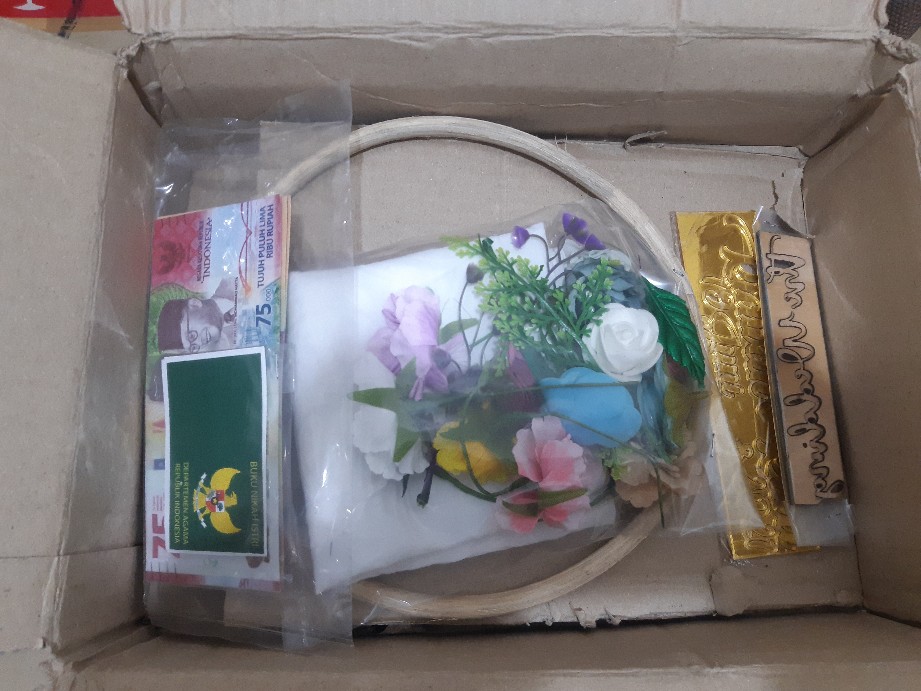 Mawar Mini 3 Layer Bahan Mahar Nikah Dan Craft Aksesoris Mahar