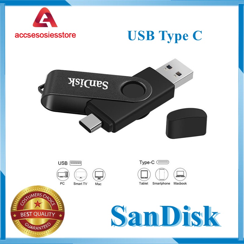 FLASH DRIVE USB 3.1 USB Type-C FLASHDISK OTG TYPE C 32GB/64GGB/128GB/256GB