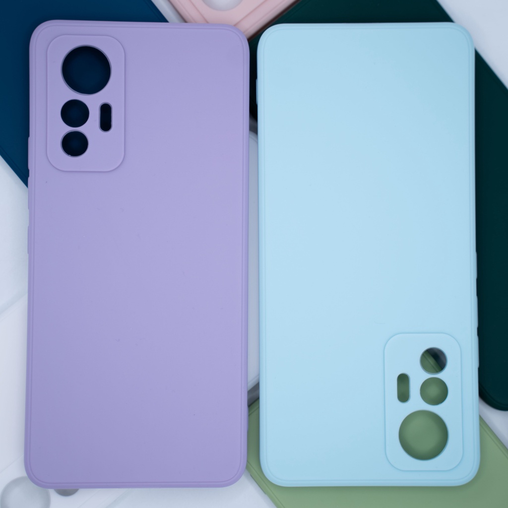 Casing Xiaomi 12 Lite Silicone Color Candy Soft Case Tipis