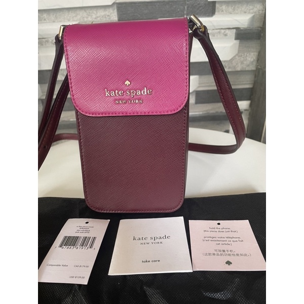 Kate Spade Bag NS Flap Phone Crossbody (PRELOVED)